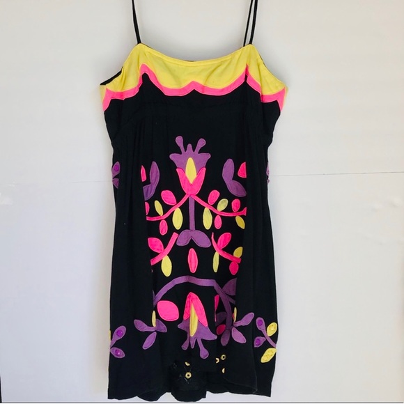 JOYSTICK Very Vintage and Rare.Embellished top with gorgeous colors. Size Medium - Picture 4 of 7